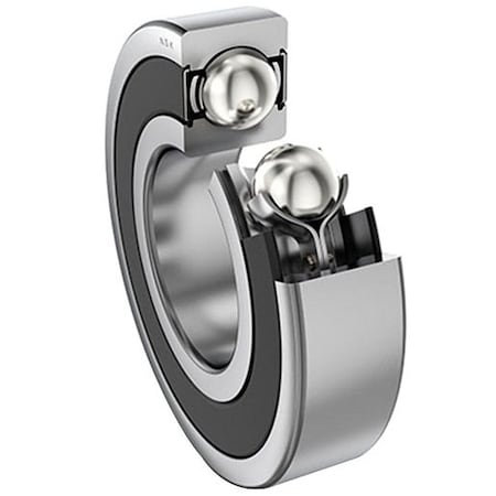 Nsk Single Row Ball Bearing; 25MM Bore; 62MM Outside Diameter; 17MM Outer Race width 6305VVC3
